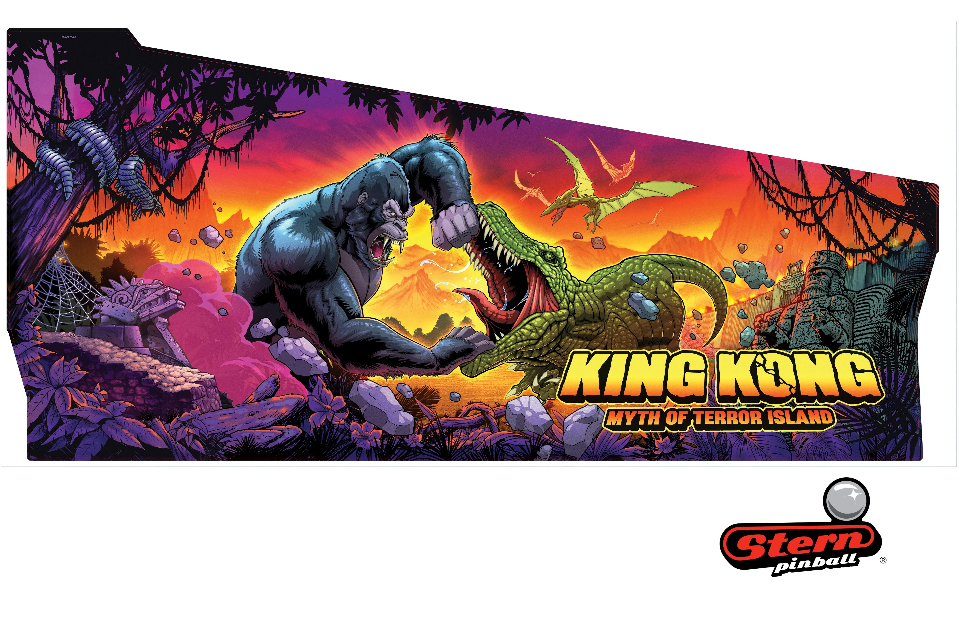 820-76Z5-03 - King Kong Pro Edition Left Cabinet Decal
