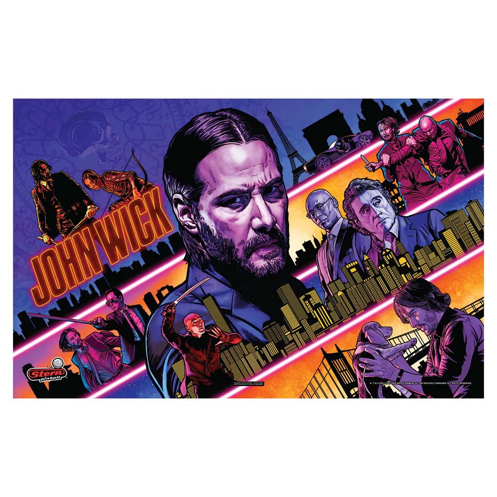 Replacement John Wick Translite for Premium Model