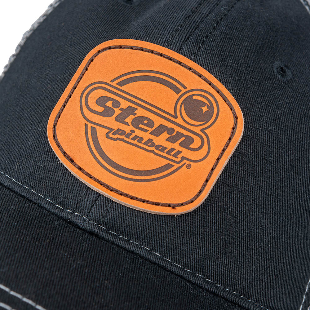 Stern Leather Patch Cap - Image 3